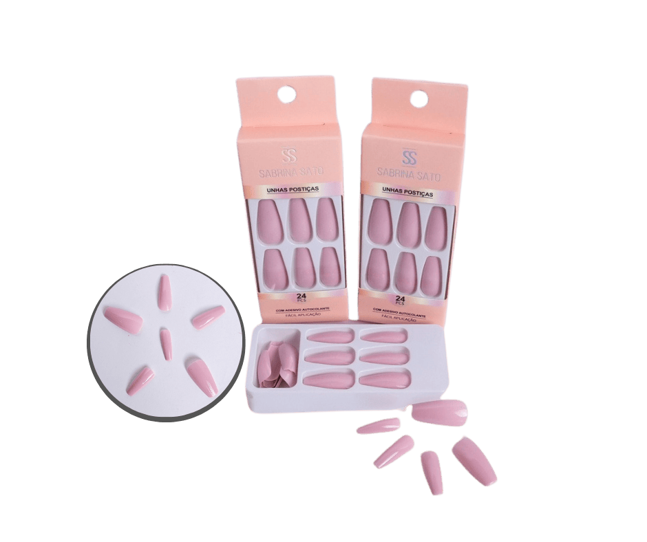 UNHAS POSTICAS BAILARINA SABRINA SATO AUT...