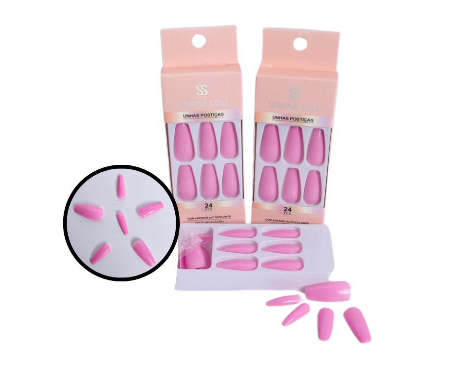 UNHAS POSTICAS BAILARINA SABRINA SATO AUT...