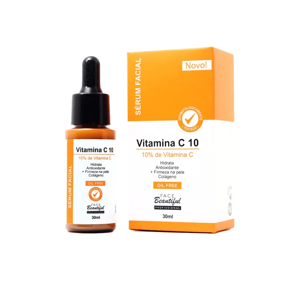 SERUM FACIAL VITAMINA C 10 FACE BEAUTIFUL...
