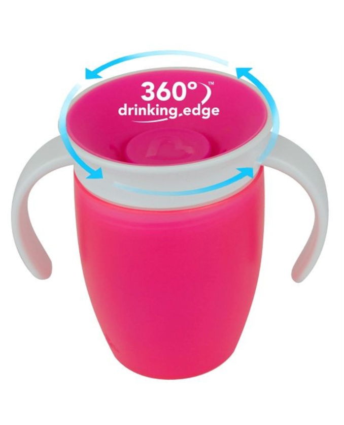 COPO ANTI VAZAMENTO 207ML ROSA NOVO SECULO