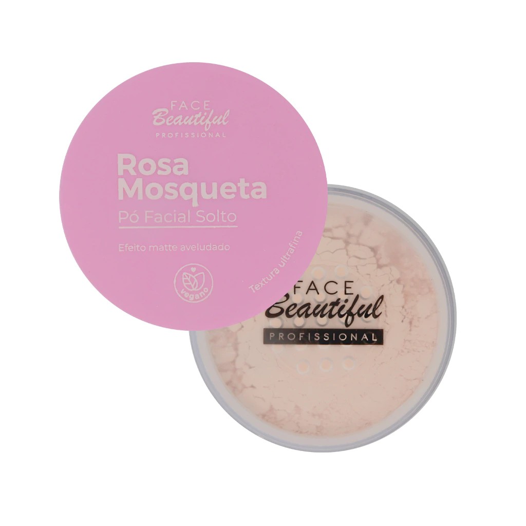 PO FACIAL SOLTO ROSA MOSQUETA FACE BEAUTI...