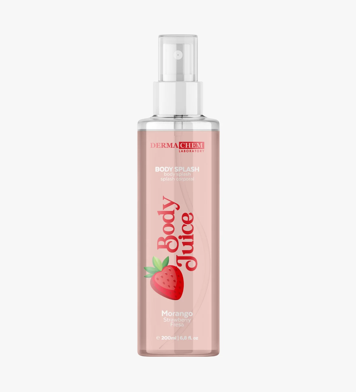 BODY SPLASH JUICE MORANGO 200ML DERMACHEM...