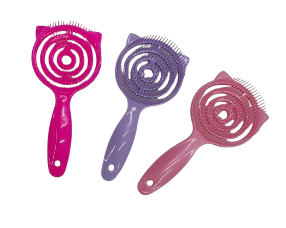 ESCOVA DE CABELO GATINHO