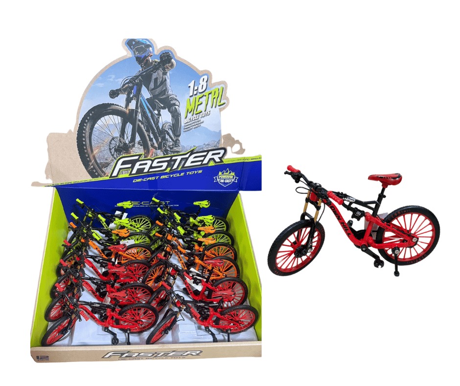 BICICLETA DE METAL DIE CAST DISPLAY XJ-16...