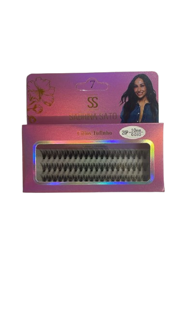 CILIOS TUFINHO PARA ALONGAMENTO 10MM SABR...