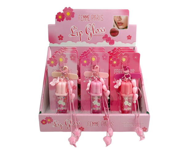 LIP GLOSS LONGA DURACAO CHAVEIRO FEMME PA...