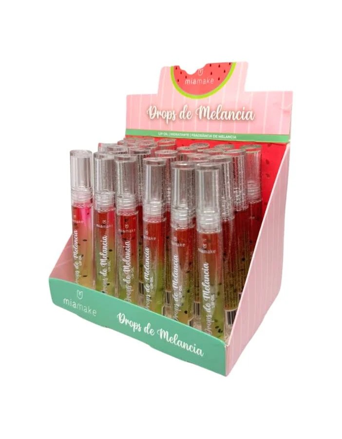 LIP OIL DROPS DE MELANCIA MIAMAKE C/24 PC...