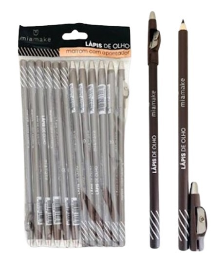 MIAMAKE LAPIS DE OLHO MARROM C/12 UND COD...