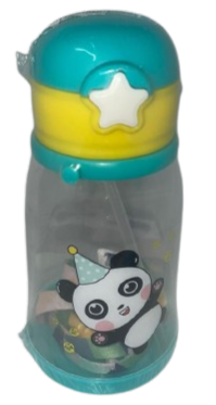 GARRAFA DE PLASTICO KIDS VERDE 600 ML NS-...