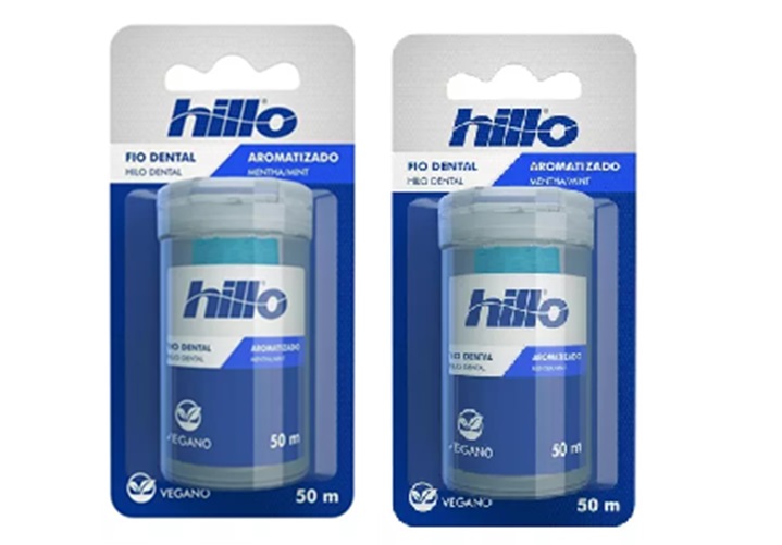 Fio Dental Vegano Aromatizado Menta 50M 1...