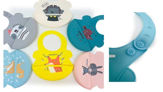 BABADOR DE SILICONE AJUSTAVEL MJ-82201