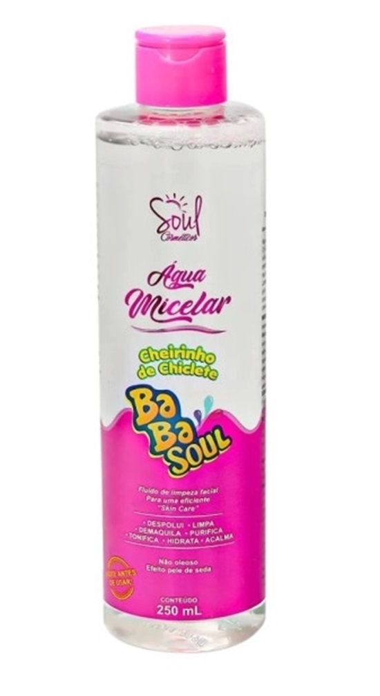 Água Mícelar Babasoul Cheirinho De Chicle...