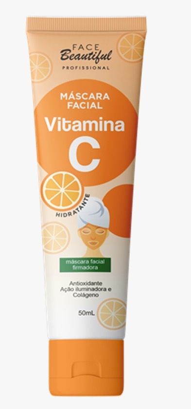 MASCARA FACIAL VITAMINA C BISNAGA FACE BE...