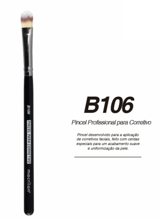 PINCEL PROFISSIONAL PARA CORRETIVO B106 M...