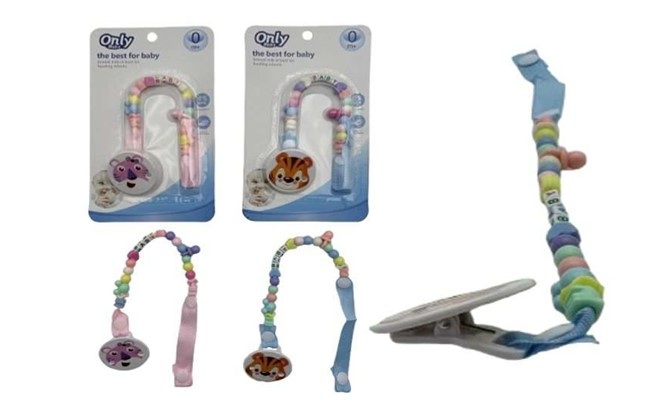 PRENDEDOR DE CHUPETA EM PP ONLY BABY MJ-6...