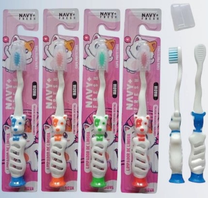 ESCOVA DE DENTE INFANTIL MACIA NAVY FRESH...