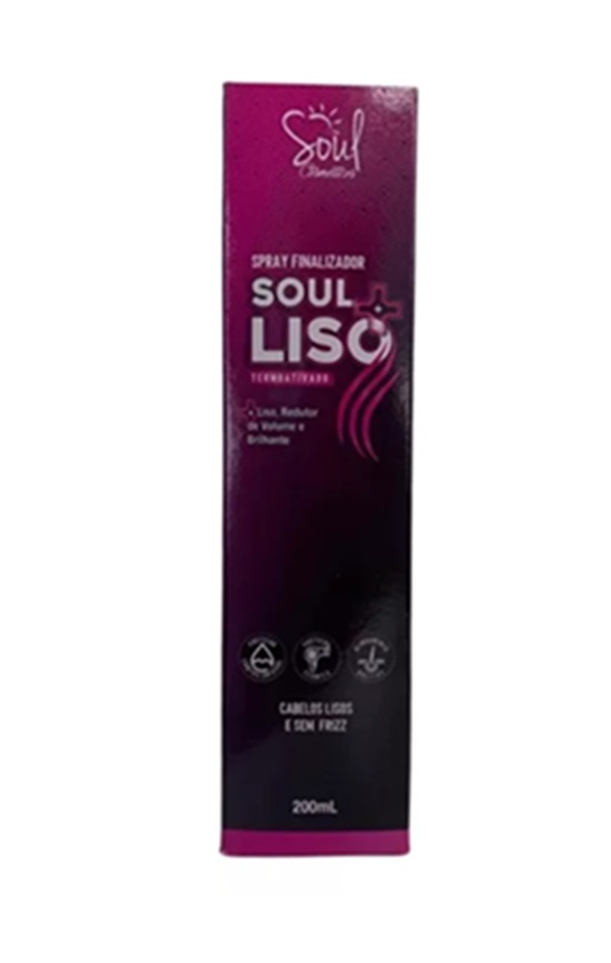 Spray Finalizador Soul+Liso Brilhoso S/ F...
