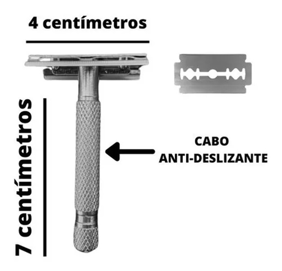 Aparelho De Barbear Metal Classic 1 Un – ...