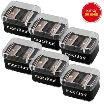 APONTADOR PARA LAPIS DE MAQUIAGEM 2 TAMAN...