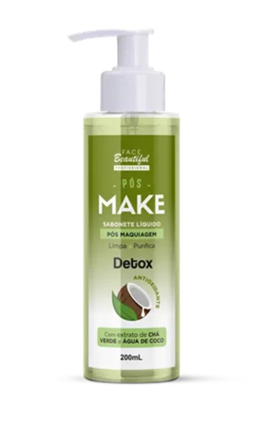 SABONETE LIQ DETOX POS MAQUIAGEM FACE BEA...