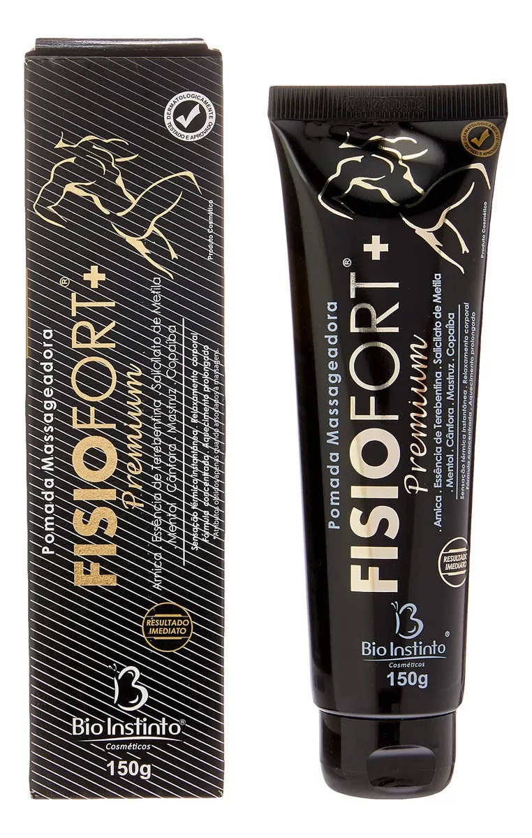 Pomada Massageadora Fisiofort Premium 150...