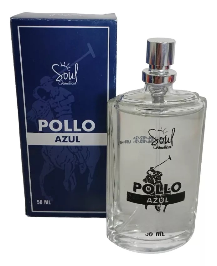Deo Colônia Masculino Pollo Azul 50Ml 1Un...