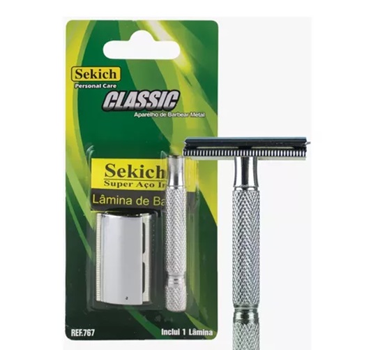 Aparelho De Barbear Metal Classic 1 Un – ...