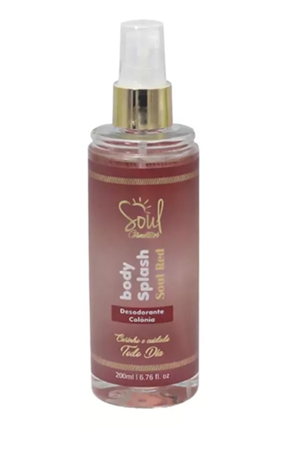 Body Splash Red Desodorante Colônia 200Ml...