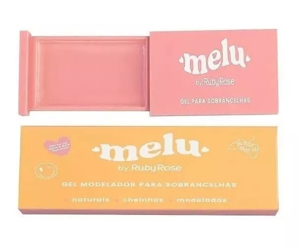 Gel Para Sobrancelha Modelador Melu 1Un -...