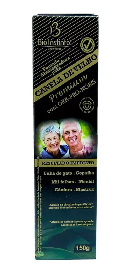 Pomada Massageadora Canela De Velho Premi...
