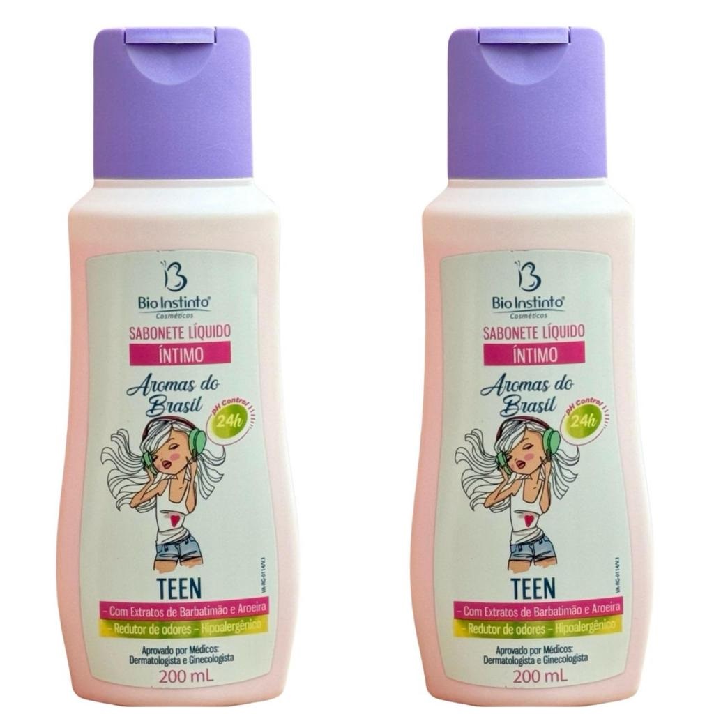 Sabonete Liquido Intimo Aromas Brasil Tee...