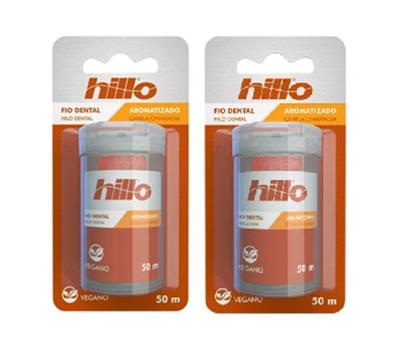 Fio Dental Vegano Aromatizado Canela 50M ...
